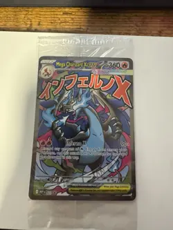 SEALED Mega Charizard X ex 023 Oricorio ex 024 UPC Black Star Promo Pokemon Card - Image 1