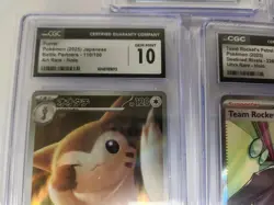 Pokemon TCG Lot Of 5 Graded Cards CGC 10 - Image 3