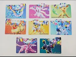x8 Pokemon Prismatic Evolutions Surprise Box Double Sided Card Dividers Eevee’s - Image 1