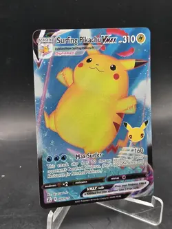Surfing Pikachu VMAX 009/025 - Celebrations 25th Anniversary Pokemon Card - Image 4