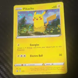 Pokemon Pikachu 007/015 McDonald's 2022 60 HP Promo Holo Basic English Card - Image 1