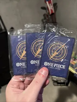 Bandai One Piece Monkey.D.Luffy Character Promo Card P-075 Sealed - 6 Card Lot - Image 3