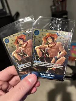 Bandai One Piece Monkey.D.Luffy Character Promo Card P-075 Sealed - 6 Card Lot - Image 4