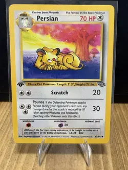 Pokemon TCG Persian Jungle 1st Edition Uncommon Card 42/64 - Image 1