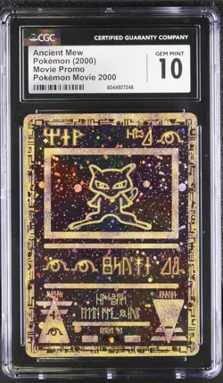 Ancient Mew Holo Promo (2000) Pokemon Movie Card - CGC 10 Gem Mint - Image 1