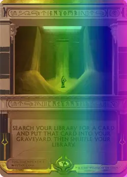 MTG Magic the Gathering Entomb (23/54) Amonkhet Invocations LP FOIL - Image 1