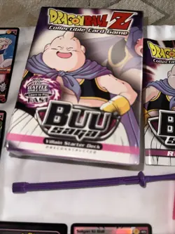 DragonBall Z Buu Saga Villain Starter Deck Card VTG Score 2003 Used Cards - Image 2