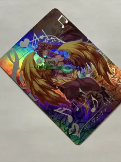 Gandharva Harpy SR 26 Monster Girl Encyclopedia Waifu Card Holo Doujin Anime Hot - Image 4