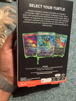 Mtg Teenage Mutant Ninja Turtles Commander deck Sealed - Image 2