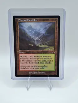 MTG Wooded Foothills - Retro Frame MH3 NM/UNPLAYED - Image 1