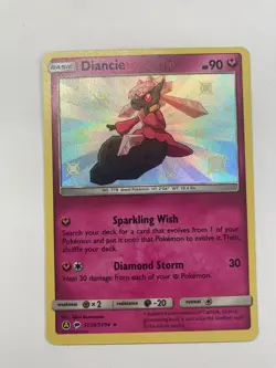Pokemon TCG Diancie Hidden Fates SV36/SV94 Holo Shiny Holo Rare - Image 1