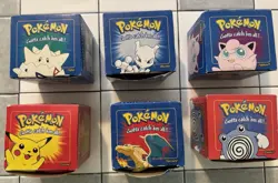 BURGER KING 1999 POKEMON 23K GOLD PLATED TRADING CARD - COMPLETELY SEALED SET - Image 1