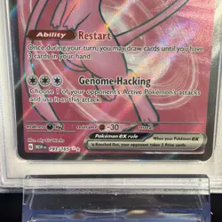 2023 POKEMON MEW EN-151 ULTRA RARE #193 MEW EX PSA 9 - Image 3