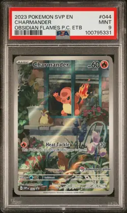 PSA 9 Charmander 044 - Pokemon Center ETB Promo Pokemon Card - Pokemon TCG - Image 1