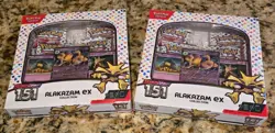 Pokemon Scarlet & Violet 151 Alakazam EX Collection Box X 2 - Brand New - Image 1