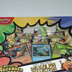 Pokemon Mega Evolution Ascended Heroes Deluxe Pin Collection Box Promo - Image 1