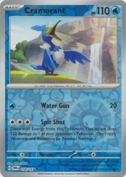 Cramorant 58/167 Reverse Holo | Twilight Masquerade | Pokemon Card - Image 1
