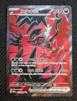 Pokemon TCG - Yveltal ex 105/088 ME03 Perfect Order Ultra Rare Pokemon NM - Image 1