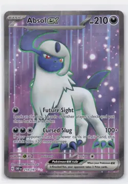 ABSOL EX 214/197 ULTRA RARE OBSIDIAN FLAMES POKEMON - Image 2