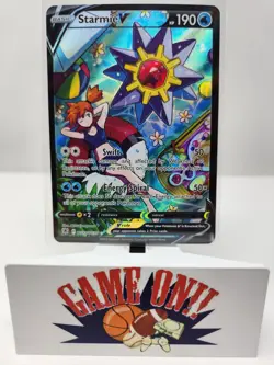 Pokemon Starmie V TG13/TG30 Astral Radiance Trainer Gallery Full Art LP sc - Image 1