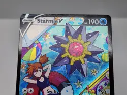 Pokemon Starmie V TG13/TG30 Astral Radiance Trainer Gallery Full Art LP sc - Image 2