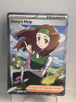 Daisy's Help 195/165 Scarlet & Violet Holo Ultra Rare Pokemon TCG NM Condition - Image 1