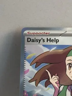 Daisy's Help 195/165 Scarlet & Violet Holo Ultra Rare Pokemon TCG NM Condition - Image 4