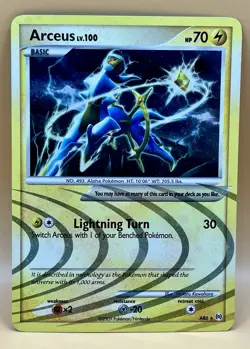 Arceus AR6 – Arceus (Cosmos Holo Rare) - NM (-) - 2009 Pokemon TCG - Image 1