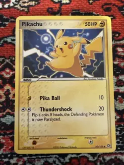 Pokemon Pikachu 2005 Emerald 60/106 NM - Image 1