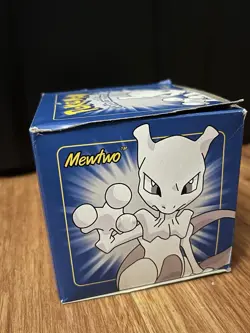Vintage 1999 Burger King Mewtwo Pokemon 23K Gold Plated Card and Pokeball - Image 4