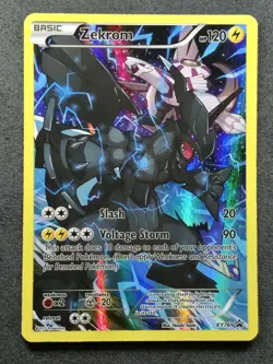 Pokemon Zekrom (Full Art Promo) XY76/211 - XY Promos NM - Image 1