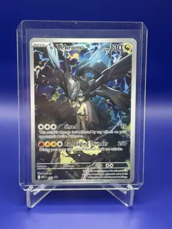 Pokemon TCG N's Zekrom Full Art Holo Dragon Basic 130 HP Attack 250 MP 2026 031 - Image 1