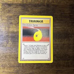 Devolution Spray 72/102 Trainer Base Set Unlimited Pokemon TCG Rare - Image 1
