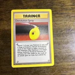 Devolution Spray 72/102 Trainer Base Set Unlimited Pokemon TCG Rare - Image 3