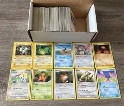 300+ Vintage Pokemon Card Lot WOTC and ex era MP-DMG no reserve - Image 1