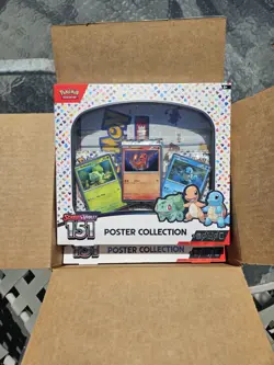 Pokemon 151 Poster Collection Box Sealed Brand New - Lot of 6 Unsealed Case - Image 1