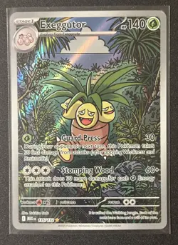Pokemon TCG Exeggutor 135/132 Illustration Rare M/NM Mega Evolution - Image 1