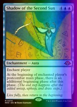 MTG Shadow of the Second Sun (70/703) Modern Horizons 3 LP FOIL - Image 1