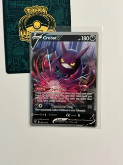 Crobat V 104/189 2022 Pokemon World Championships Darkness Ablaze Variant A - Image 1