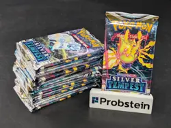 Lot of (20) Pokemon Sword & Shield SWSH12 Silver Tempest Booster Packs SEALED - Image 1