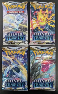 Lot of (20) Pokemon Sword & Shield SWSH12 Silver Tempest Booster Packs SEALED - Image 2