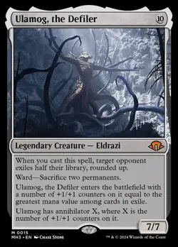 MTG Magic the Gathering Ulamog, the Defiler (15/703) Modern Horizons 3 NM - Image 1