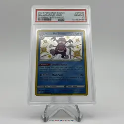PSA 10 GEM MINT! 2021 Pokemon Galarian Mr. Rime #SV021 Shining Fates - Image 1