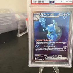 2023 Pokemon Mew En-151 Blastoise ex Special Illustration Rare 200/165 PSA 9 - Image 3