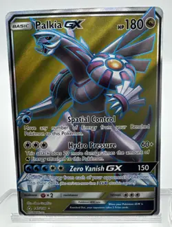 Palkia GX 147/156 SM: Ultra Prism Full Art Ultra Rare Holo Pokemon NM* - Image 1