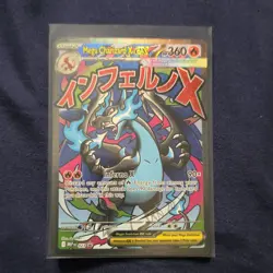 Pokemon Mega Charizard X EX 023 Me: Mega Evolution Promo Holo 360HP Stage 2 - Image 1