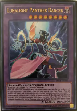 YuGiOh Lunalight Panther Dancer Ultra Rare 1st Edition SHVI-EN047 - Image 1