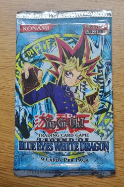Yugioh Blue Eyes White Dragon Sealed Pack - Image 1