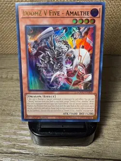 Yu-Gi-Oh! DoomZ V Five - Amalthe / 1st Edition Ultra Rare DOOD-EN009 NM/M+! - Image 1