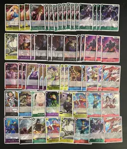 One Piece Japanese Rare Foil Bulk Card Lot (500) Rares , Foils Only - Image 3